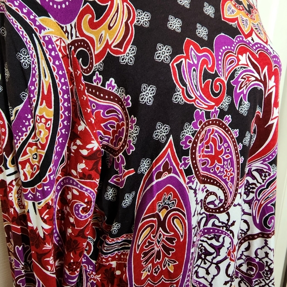 Ruby Rd. Print Blouse - Picture 2 of 8